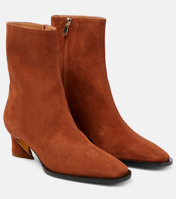 Zimmermann Crescent suede ankle boots