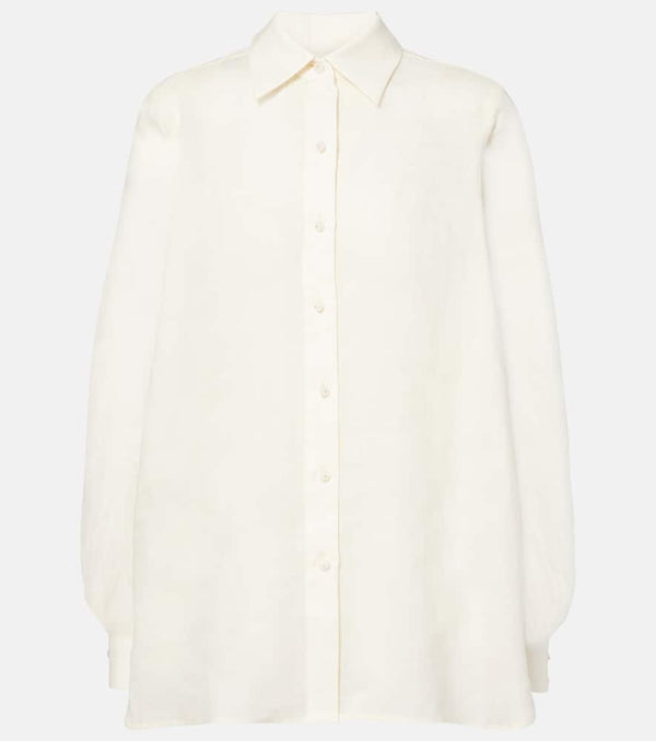 Zimmermann Crush ramie shirt